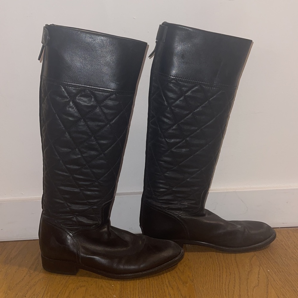 Authentic worn chanel riding boot size 40 - Picture 7 of 7